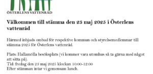 Dags för stämma 2025